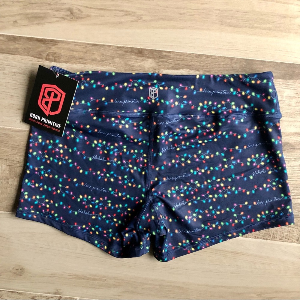 BP Christmas Double Take Booty Shorts